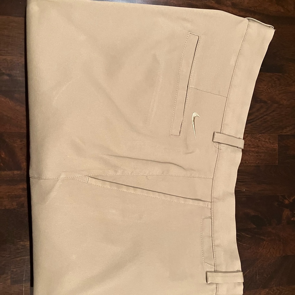 Nike Men's Tan Athletic Shorts